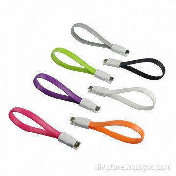 Fashion Wristband Micro USB Magnet Data Cable for Nokia and HTC